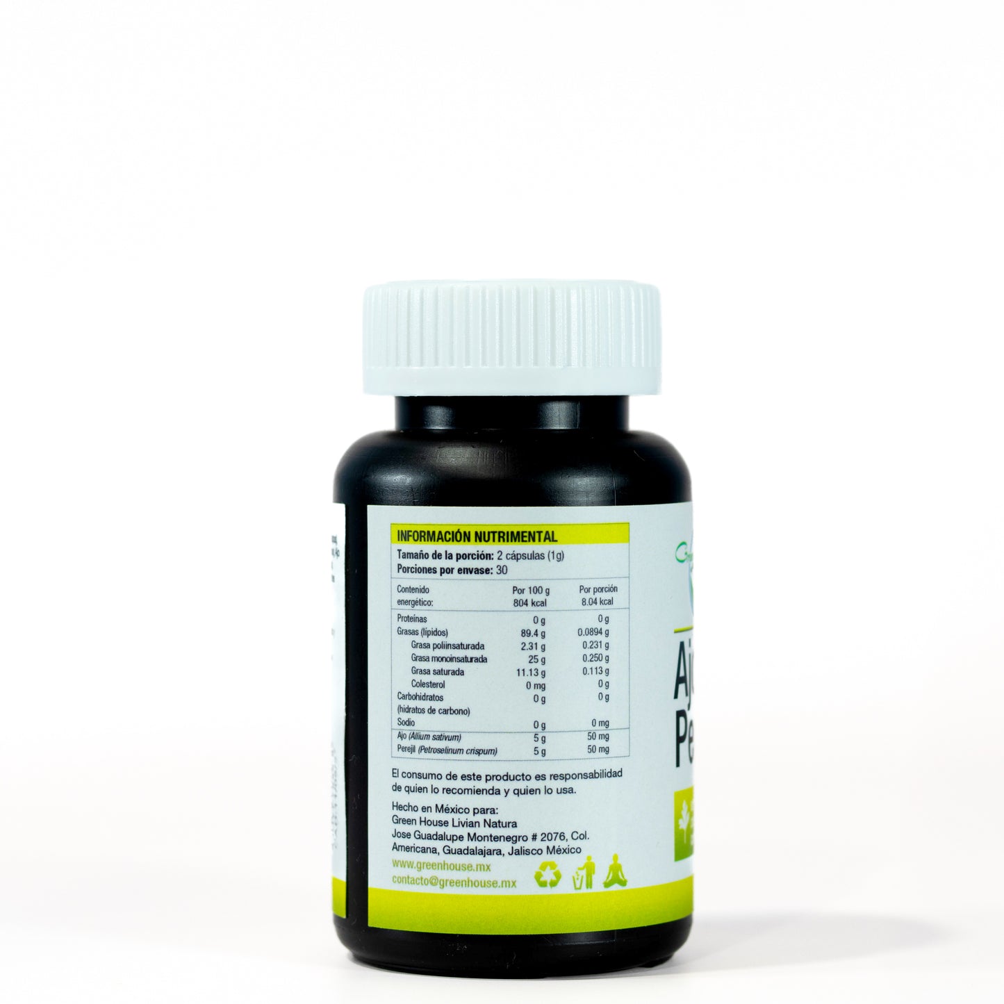 Ajo + Perejil | 60 Cápsulas softgel