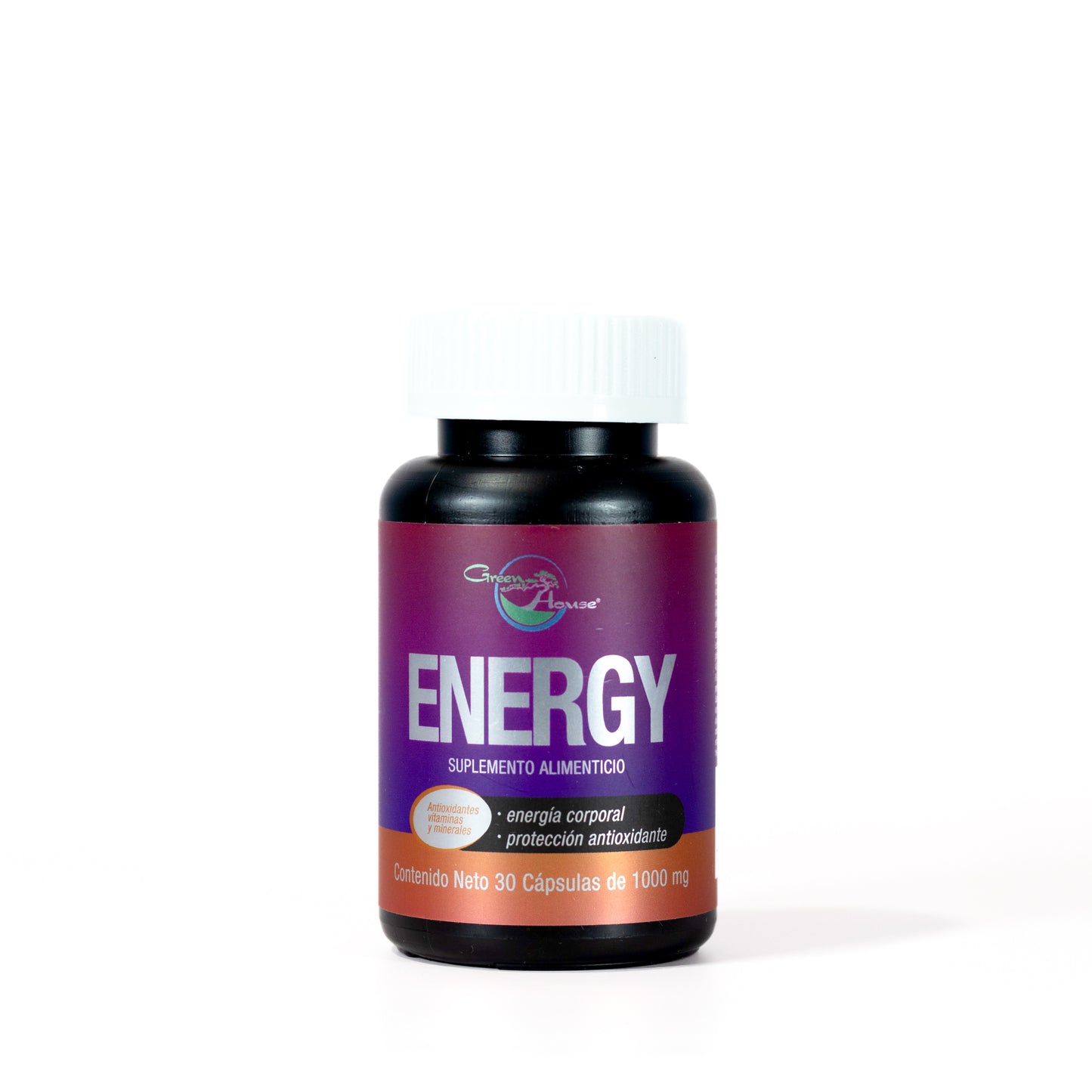 Energy | 30 Cápsulas Auxiliar de energía natural