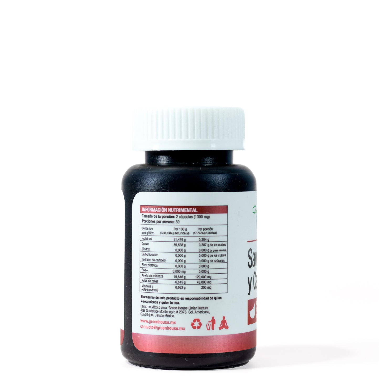Saw palmetto + Calabaza | 60 Cápsulas softgel