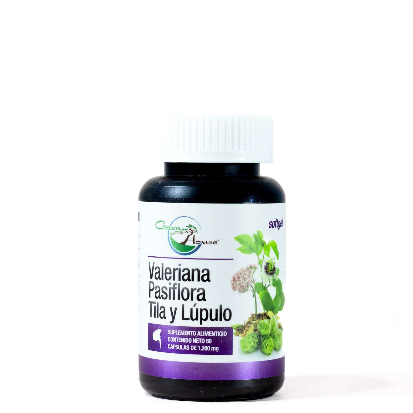 Valeriana + Pasiflora + Tila y lupulo | 60 Cápsulas softgel