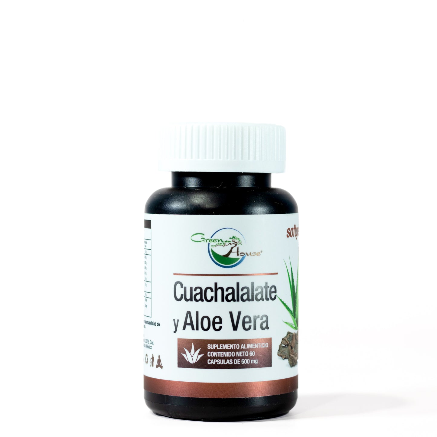 Aloe vera + Cuachalalate | 60 Cápsulas softgel