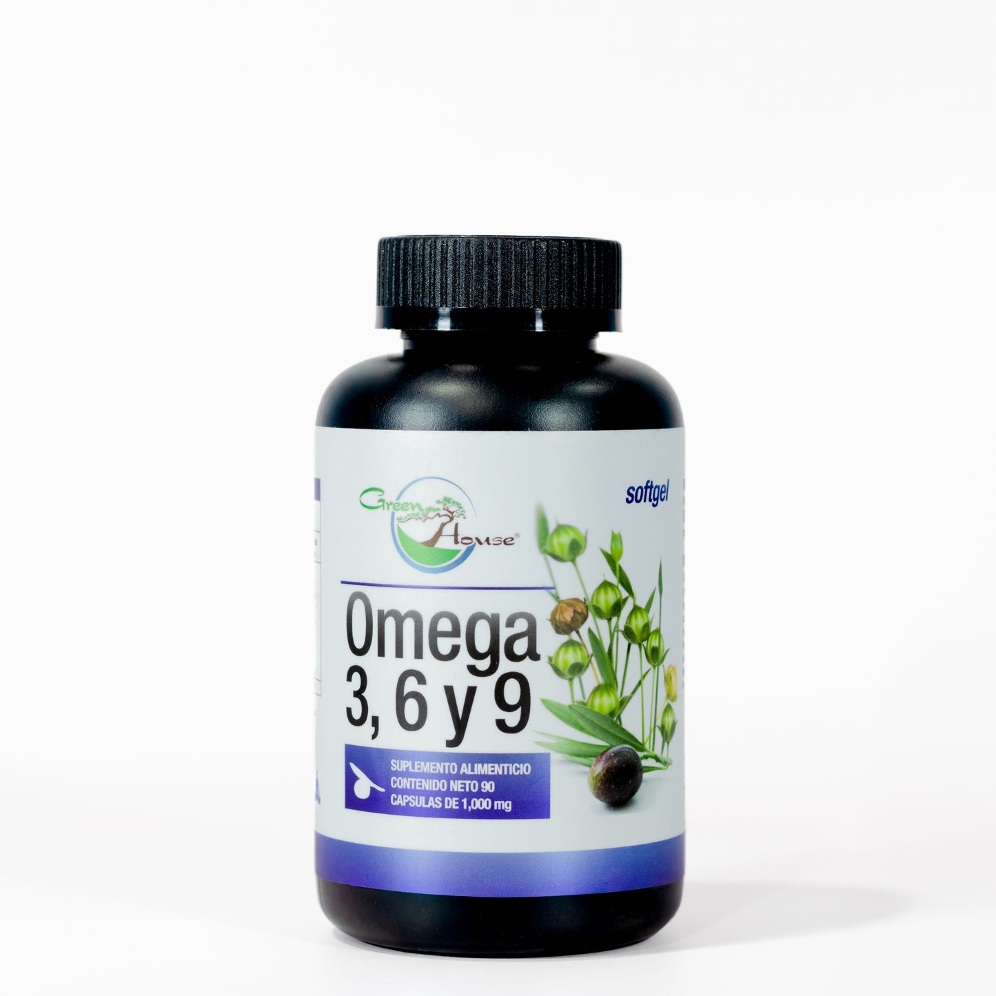 Omega 3, 6 y 9 aceites vegetales | 60 Cápsulas softgel