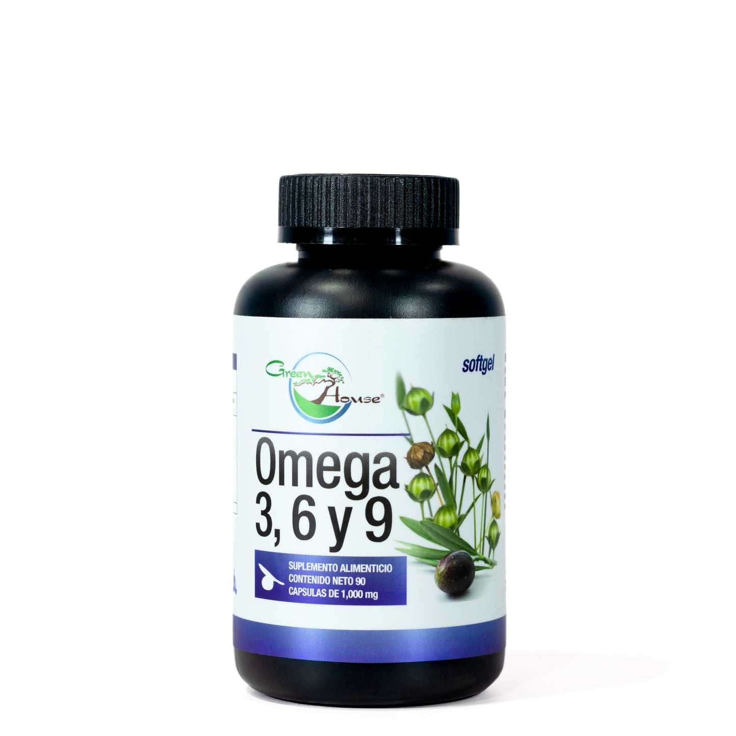 Omega 3, 6 y 9 aceites vegetales | 60 Cápsulas softgel