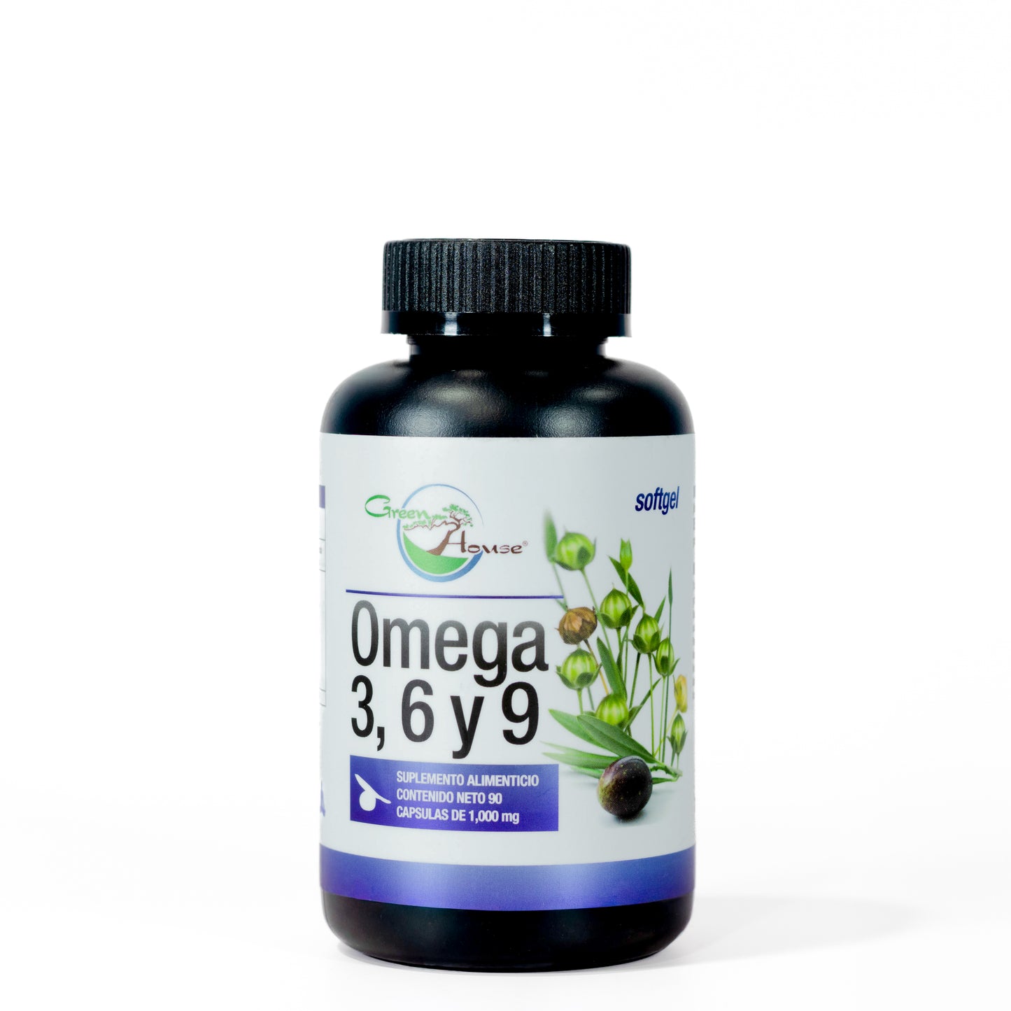 Omega 3, 6 y 9 aceites vegetales | 60 Cápsulas softgel