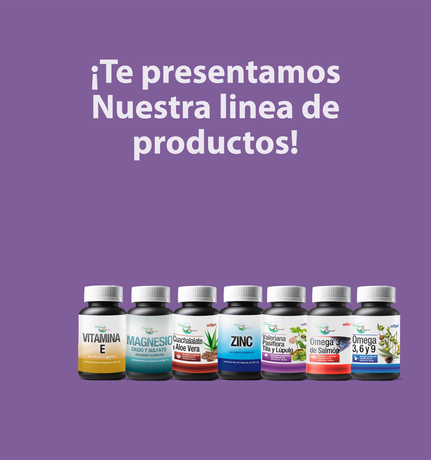 Valeriana + Pasiflora + Tila y lupulo | 60 Cápsulas softgel