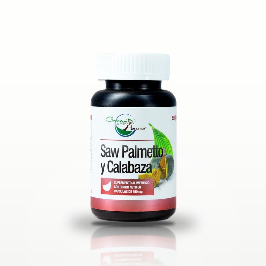 Saw palmetto + Semillas de Calabaza | 60 Cápsulas softgel
