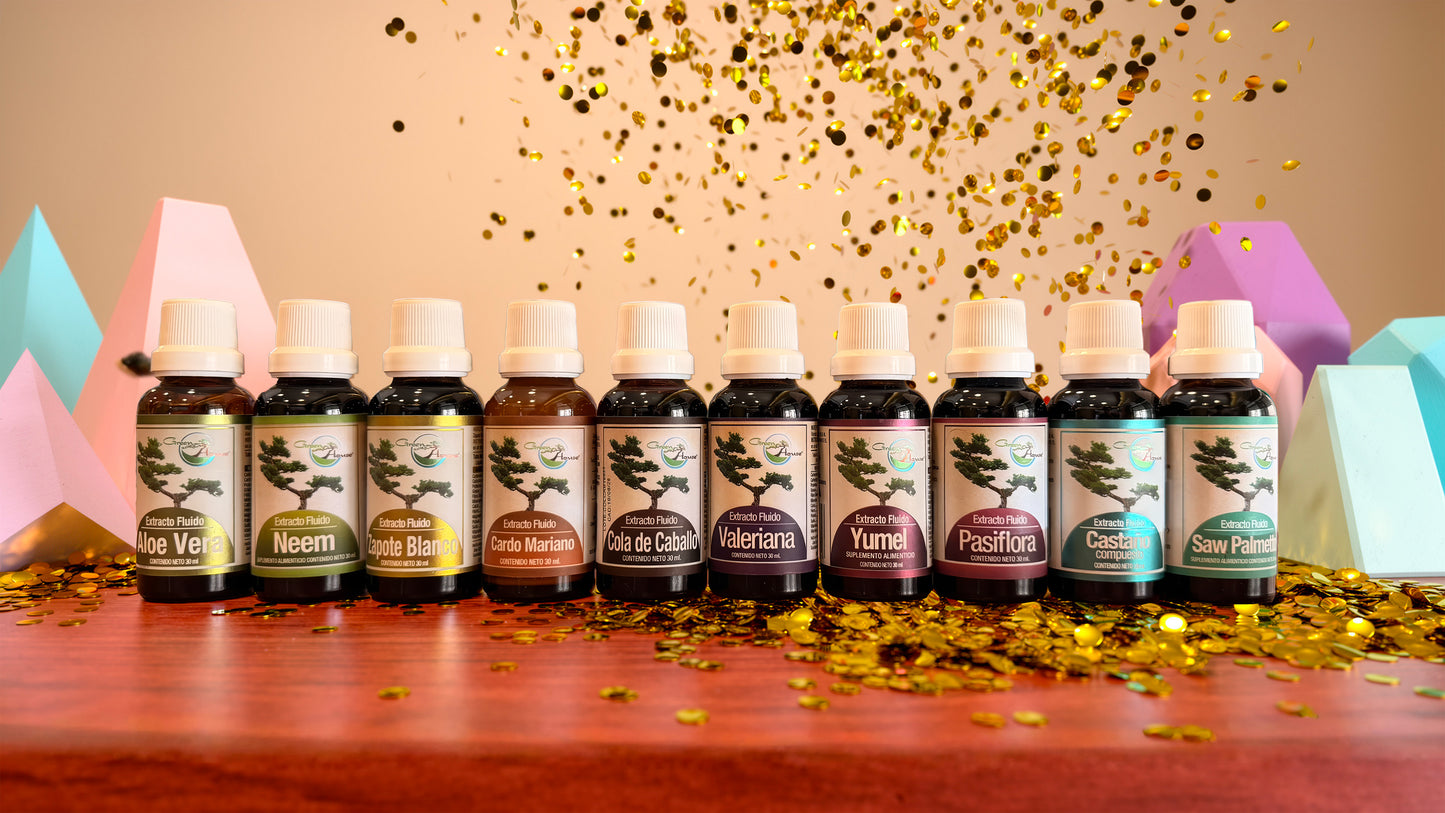 Kit emprende - 10 extractos herbales