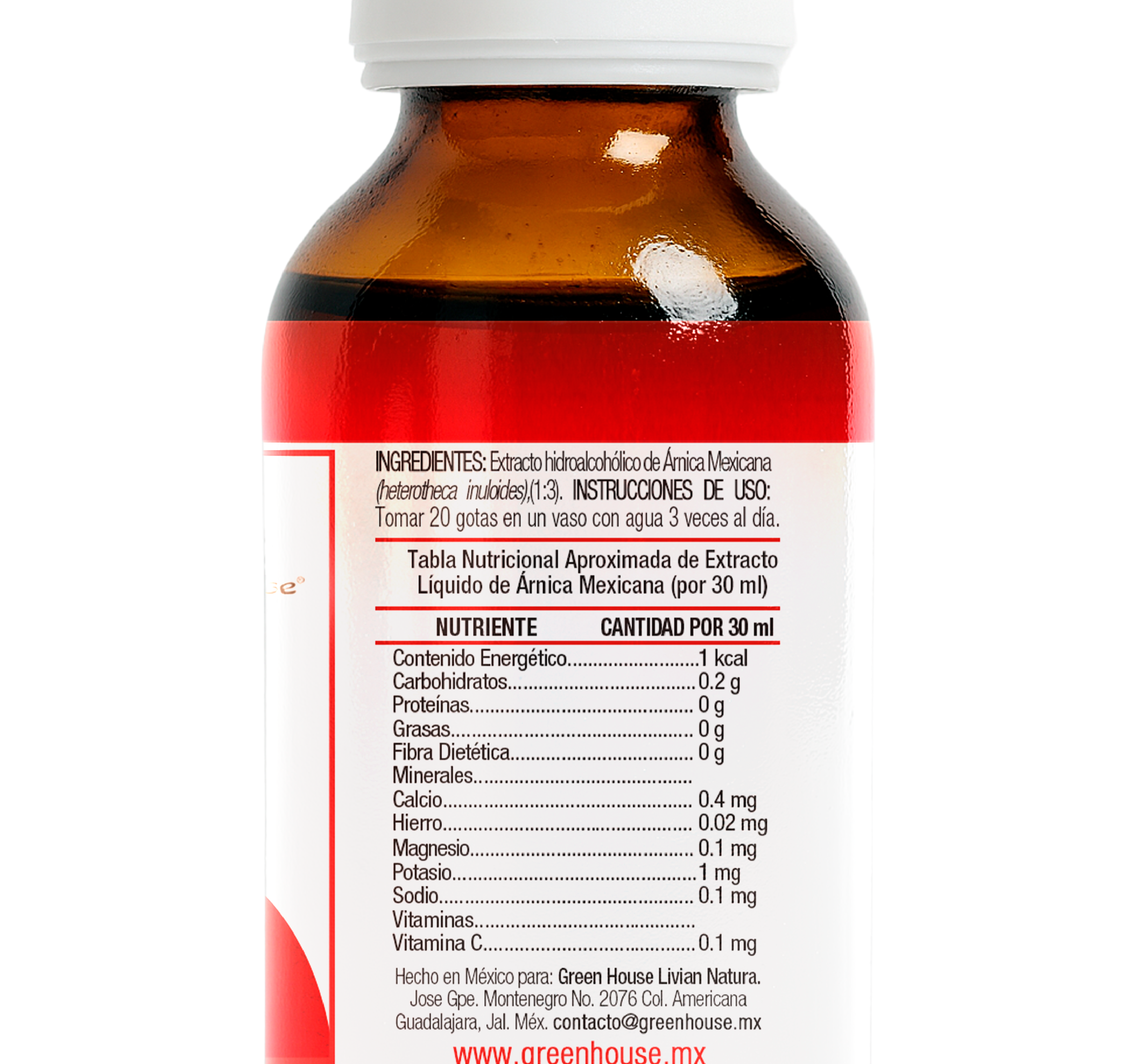 Árnica 30ml | extracto liquido