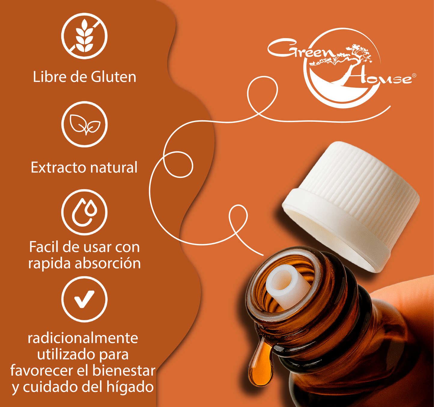 Cardo Mariano 30ml | extracto liquido
