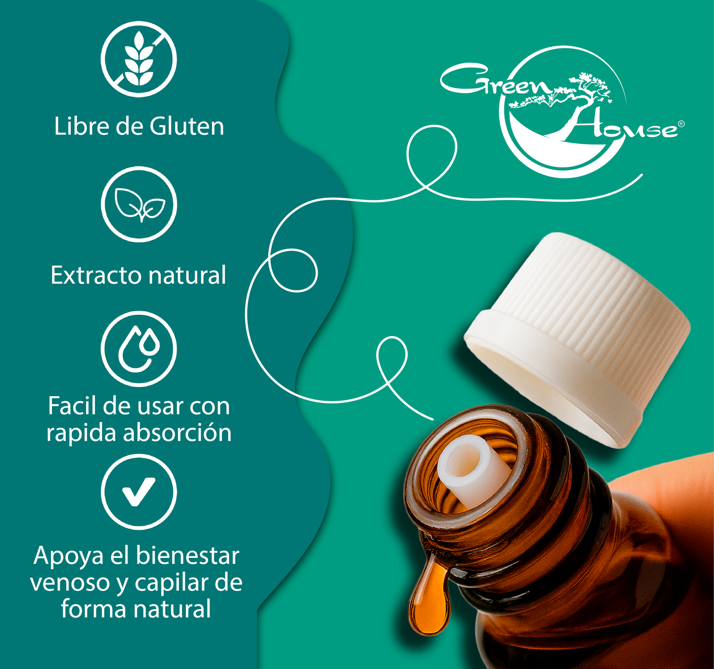 Castaño Compuesto 30ml | extracto liquido