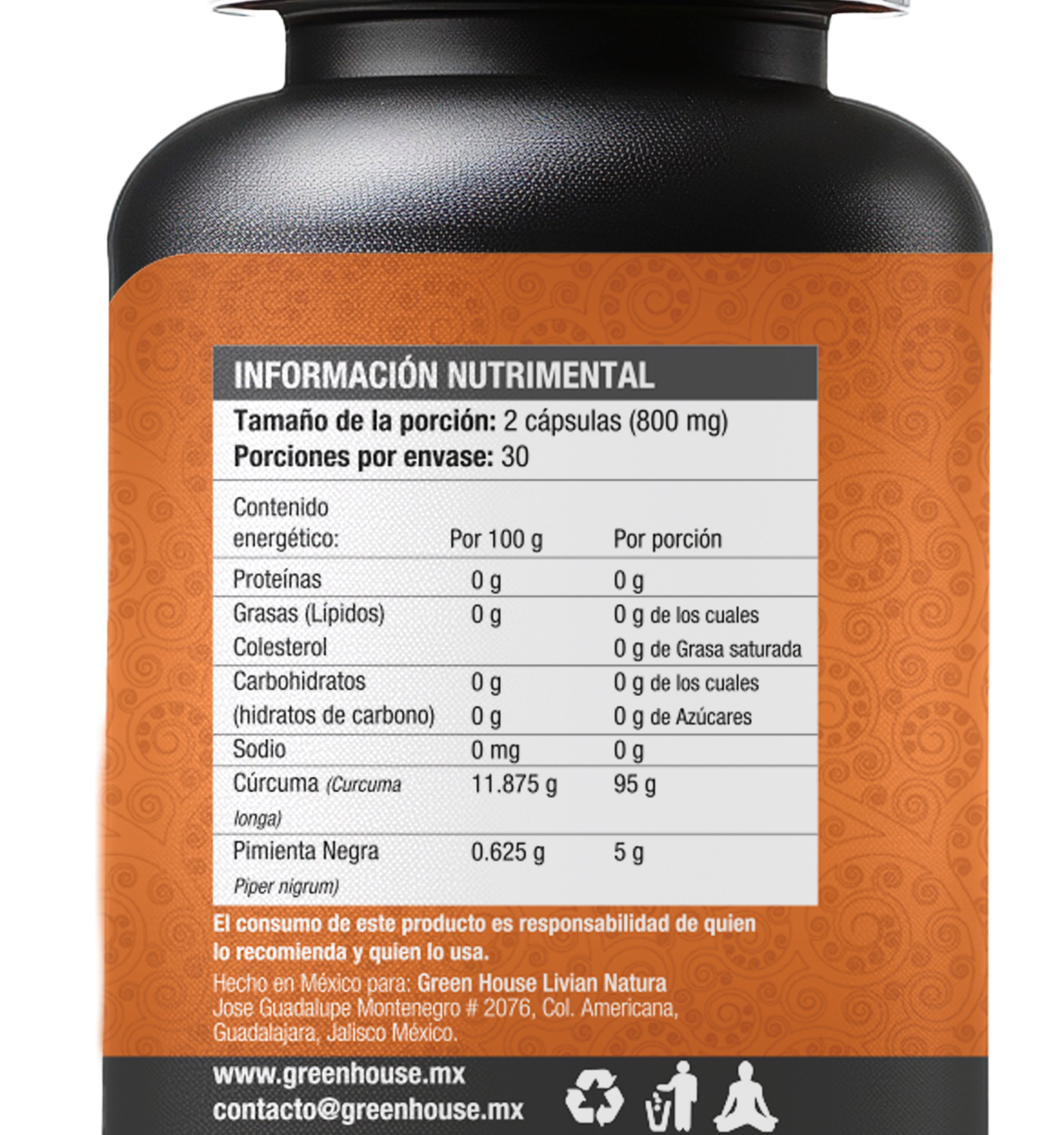 Cúrcuma | 60 Cápsulas softgel