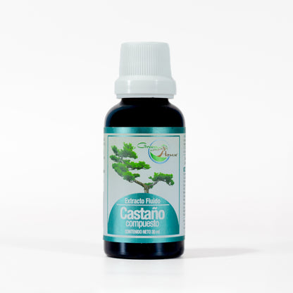 Castaño Compuesto 30ml | extracto liquido