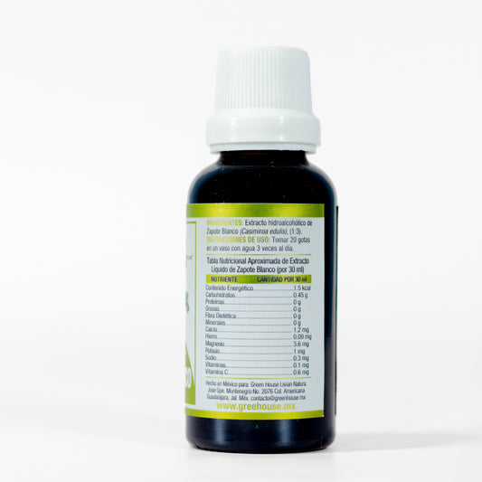 Zapote Blanco 30ml | extracto liquido