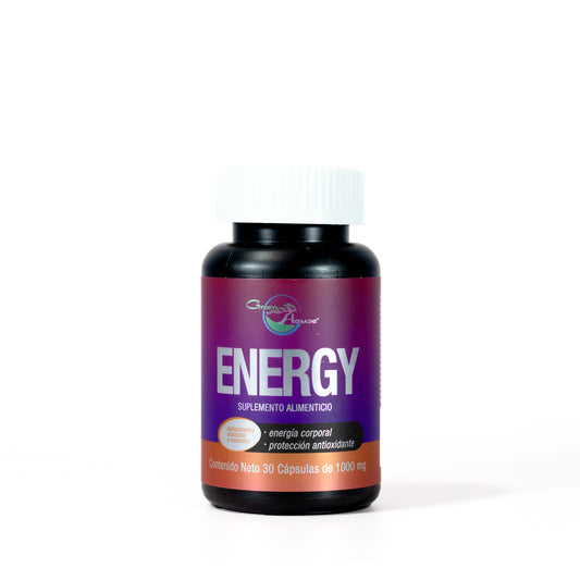 Energy | 30 Cápsulas Auxiliar de energía natural