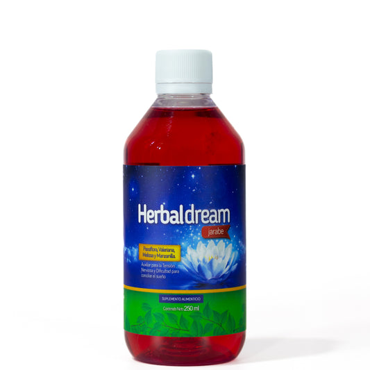 Herbaldream 250ml | Jarabe auxiliar del sueño