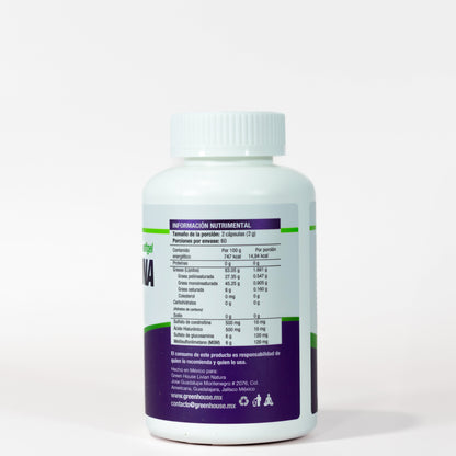 Glucosamina con condrotina | 120 cápsulas softgel