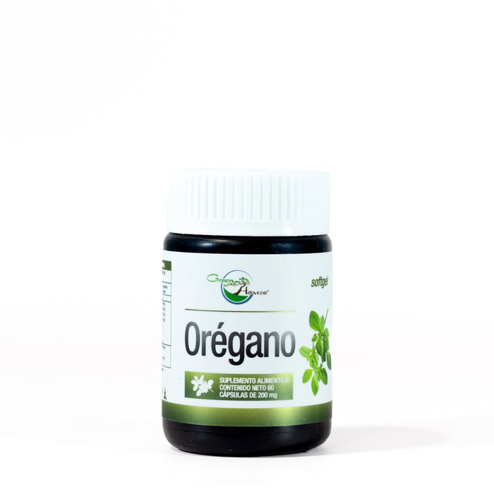 Green House Aceite de Orégano – Concentrado Puro en Softgels (60 Cápsulas)