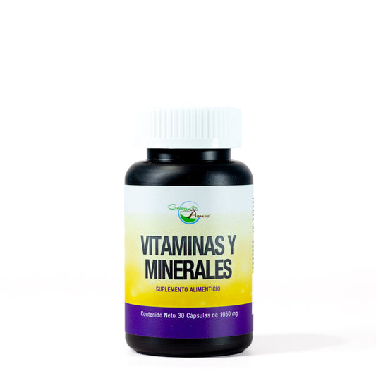 Vitaminas + Minerales | 30 Cápsulas softgel