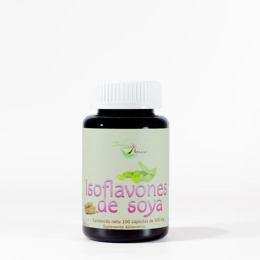 Isoflavones de soya | 100 Cápsulas