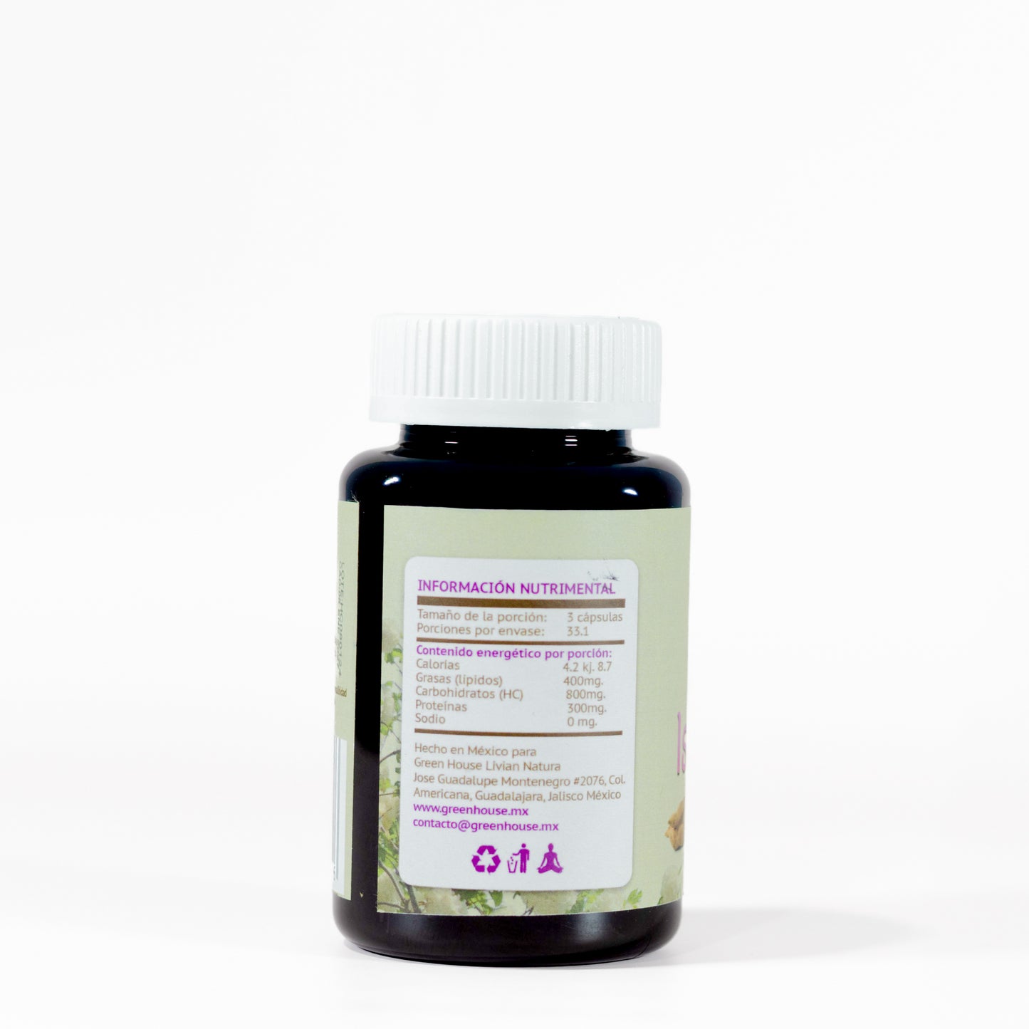 Isoflavones de soya | 100 Cápsulas