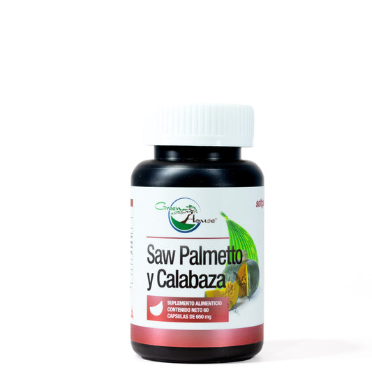 Saw palmetto + Calabaza | 60 Cápsulas softgel