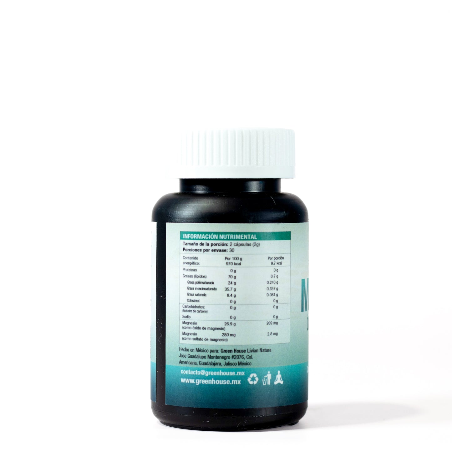 Oxido y sulfato de magensio | 60 Cápsulas softgel