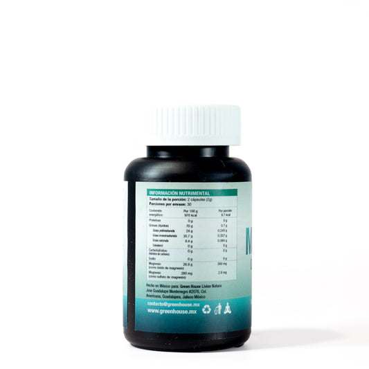 Oxido y sulfato de magensio | 60 Cápsulas softgel