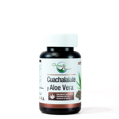 Aloe vera + Cuachalalate | 60 Cápsulas softgel