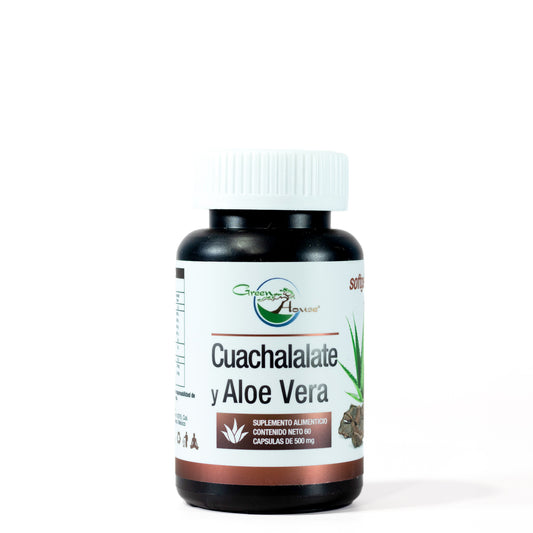 Aloe vera + Cuachalalate | 60 Cápsulas softgel