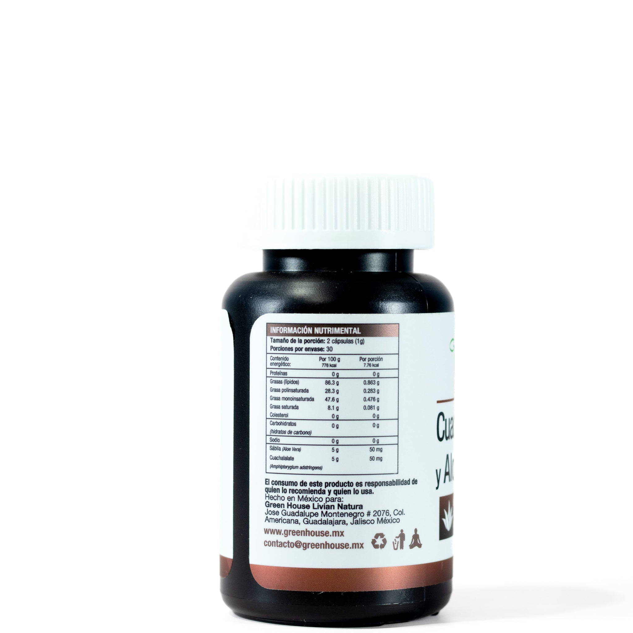 Aloe vera + Cuachalalate | 60 Cápsulas softgel