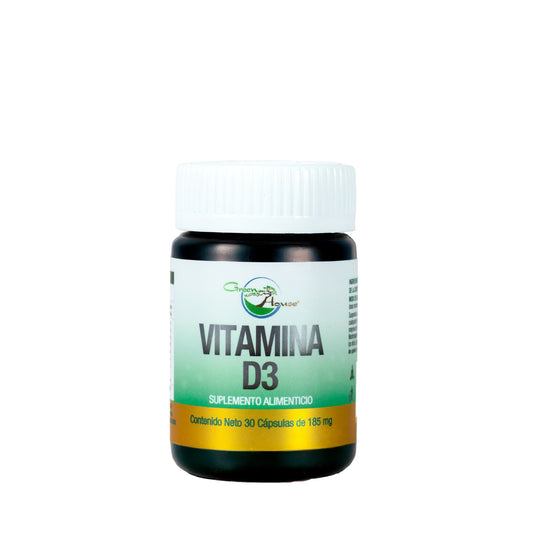 Vitamina D3 | 30 Cápsulas