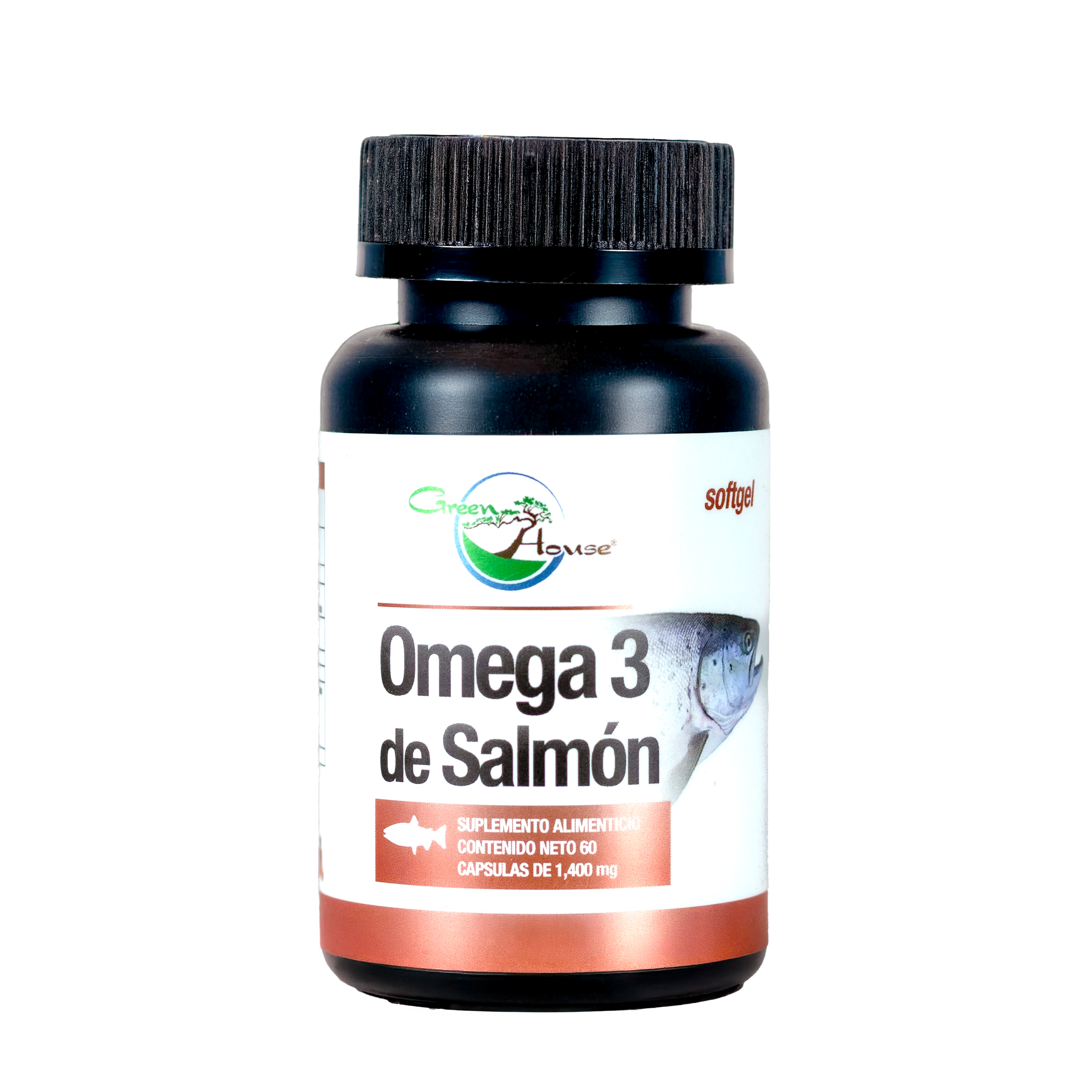 Omega 3 de Salmón (EPA - DHA) | 60 Cápsulas de 1400 mg