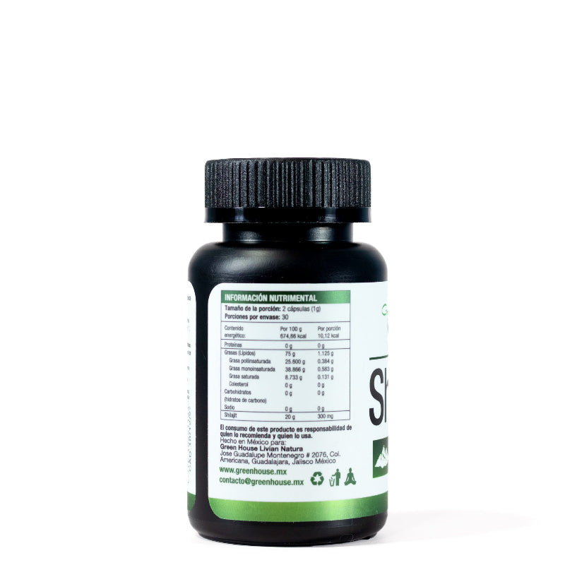 Shilajit Himalaya 500 mg | 60 Cápsulas softgel