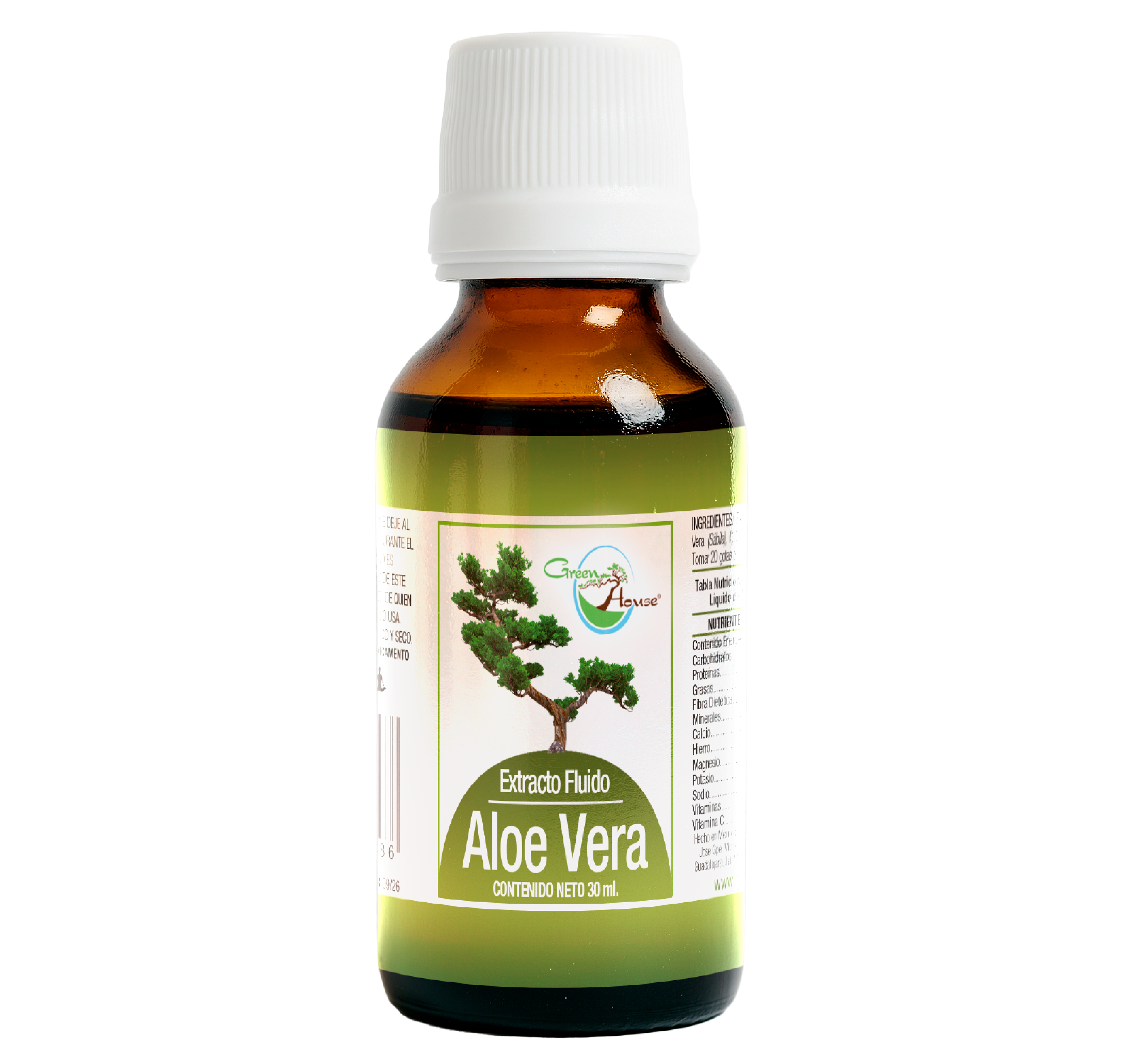 Aloe vera 30ml | extracto liquido