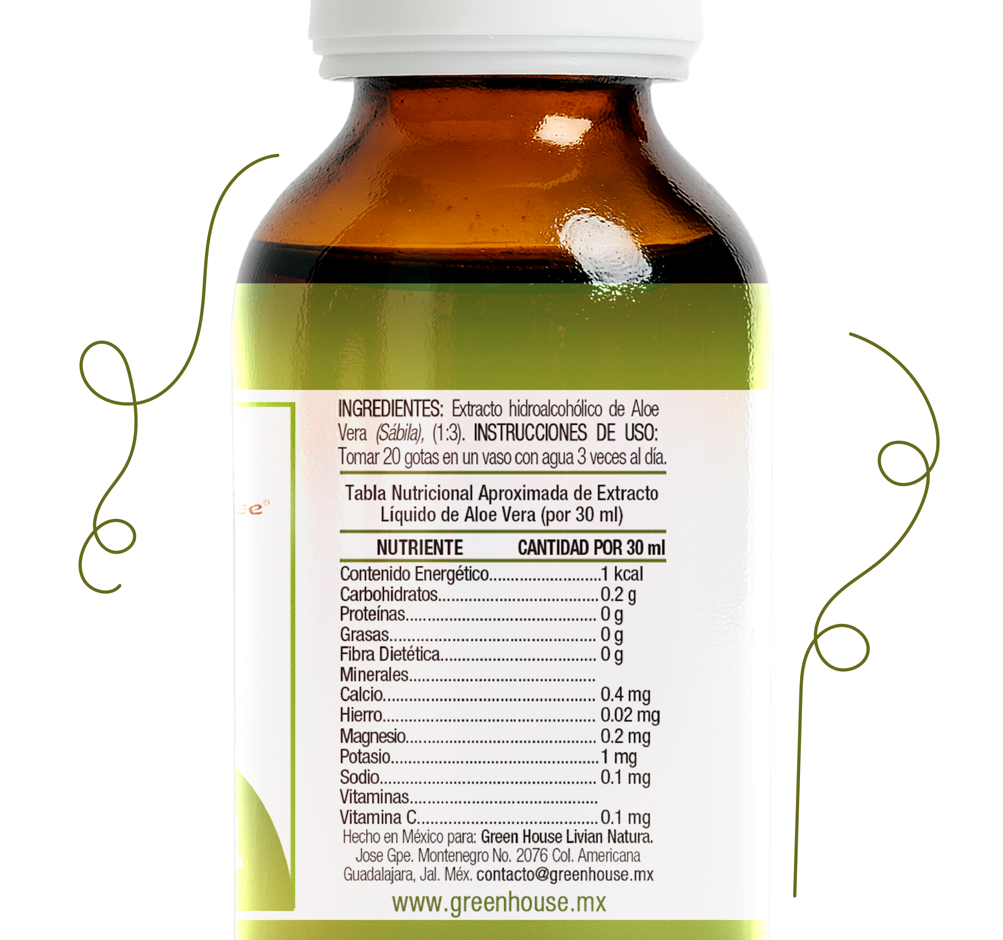 Aloe vera 30ml | extracto liquido
