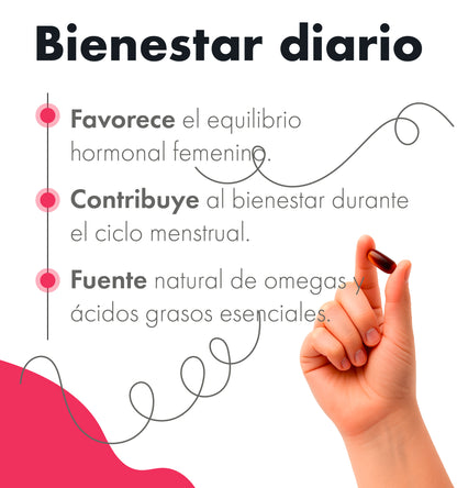 Borraja + Primula | 60 Cápsulas softgel