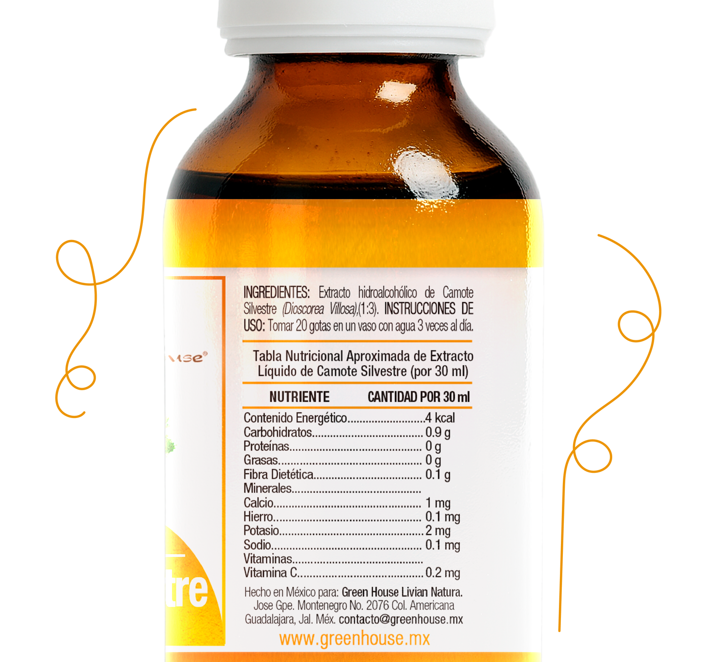 Camote Silvestre 30ml | extracto liquido