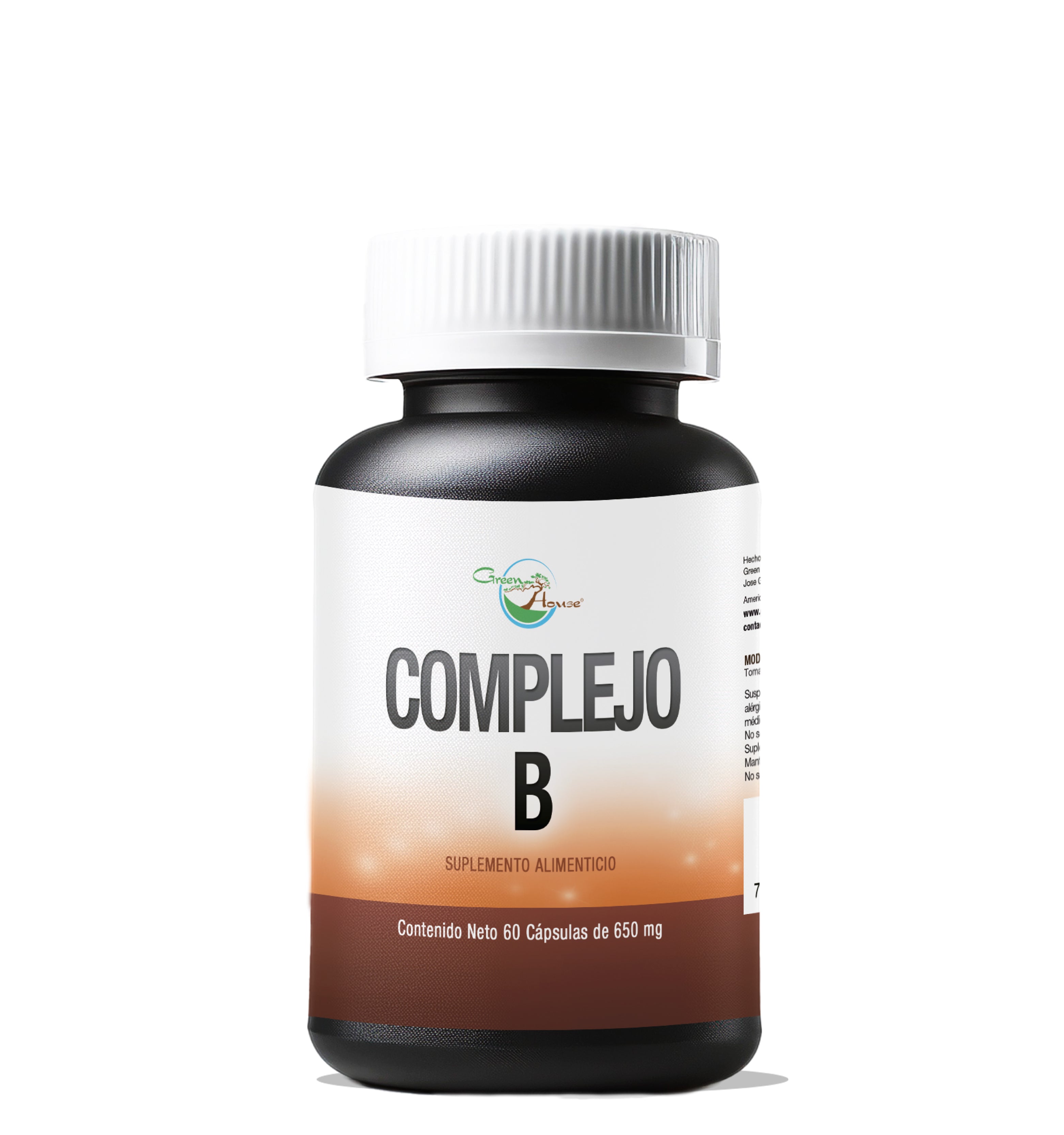Complejo B | 60 Cápsulas softgel – Green House