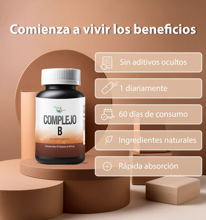 Complejo B | 60 Cápsulas softgel
