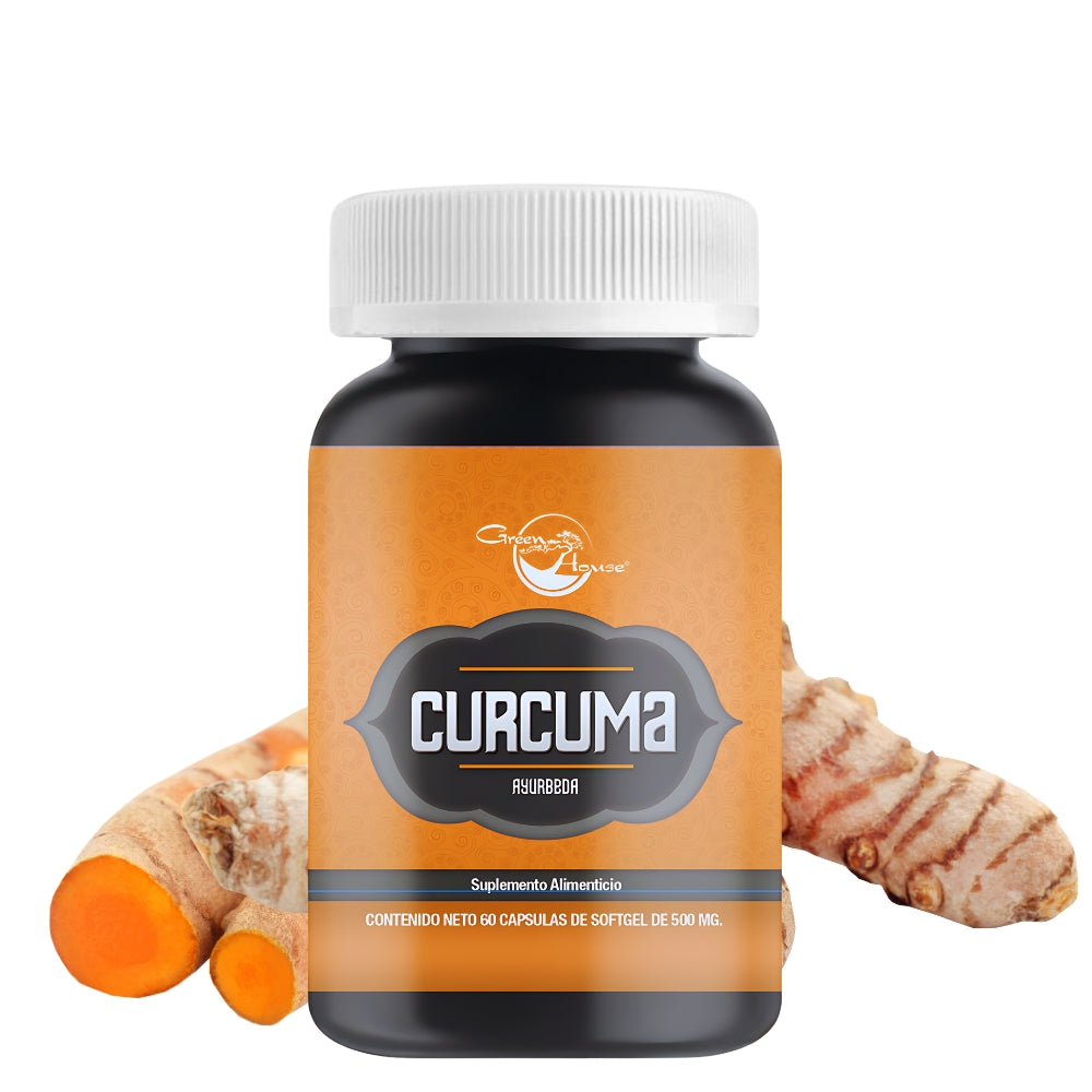 Oleorresina de cúrcuma | 60 Cápsulas softgel