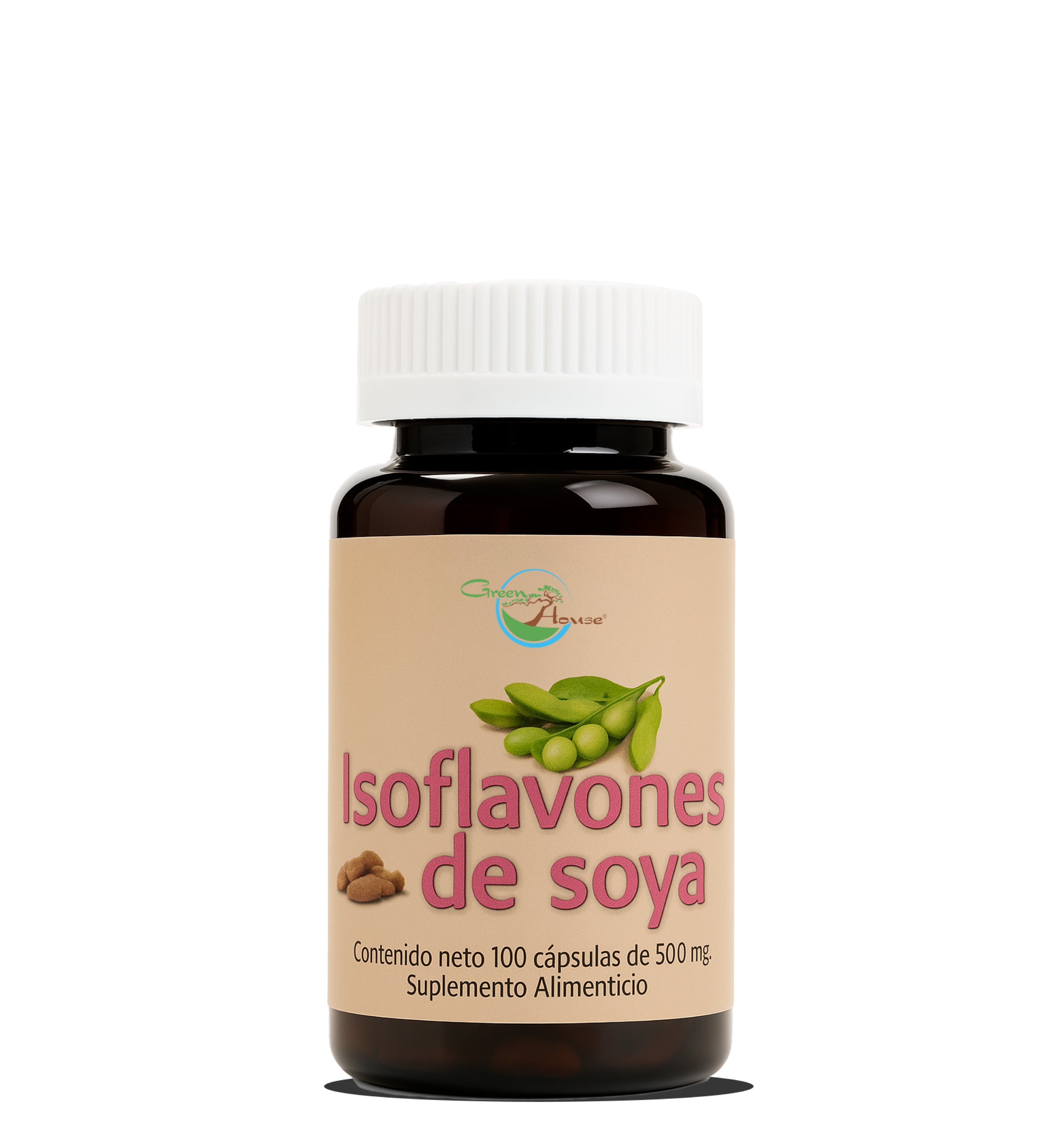 Isoflavones de soya | 100 Cápsulas