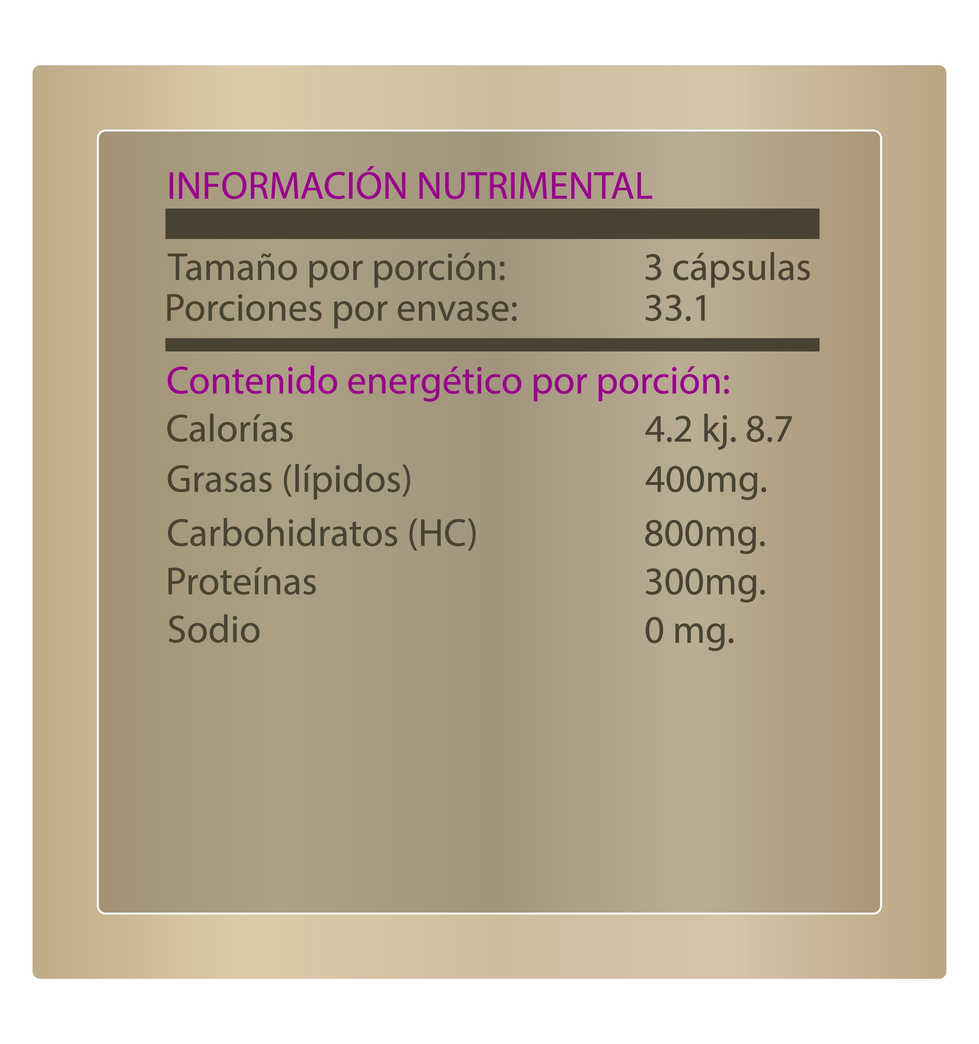 Isoflavones de soya | 100 Cápsulas