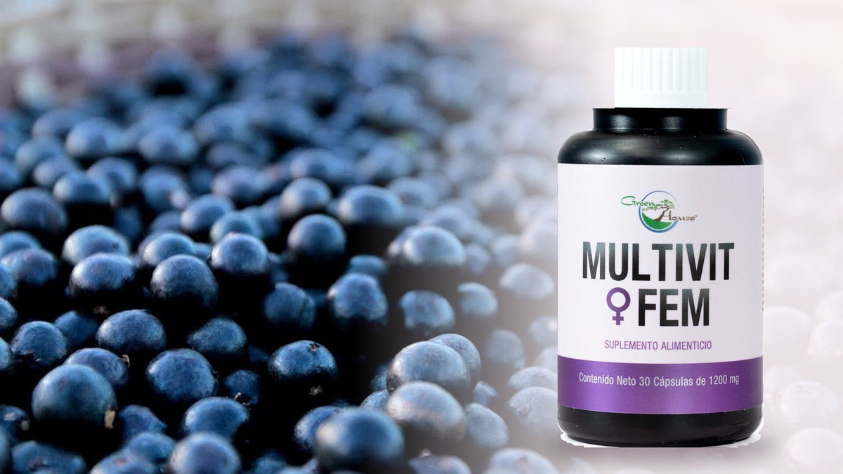 Vitalidad Femenina junto a açaí