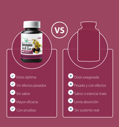 Senósidos A y B + Ciruela | 60 Cápsulas softgel