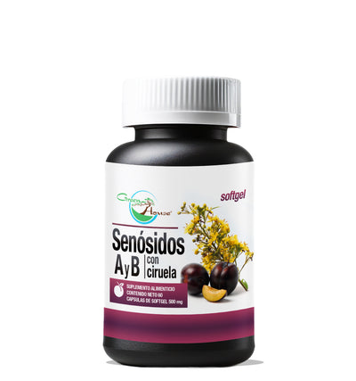 Senósidos A y B + Ciruela | 60 Cápsulas softgel