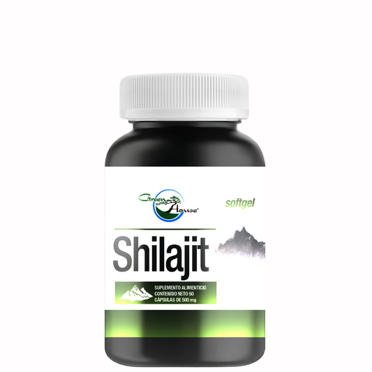 Shilajit Puro del Himalaya | 60 Cápsulas softgel