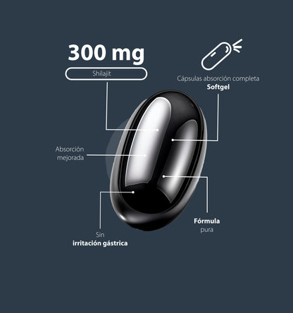 Shilajit  | 60 Cápsulas softgel