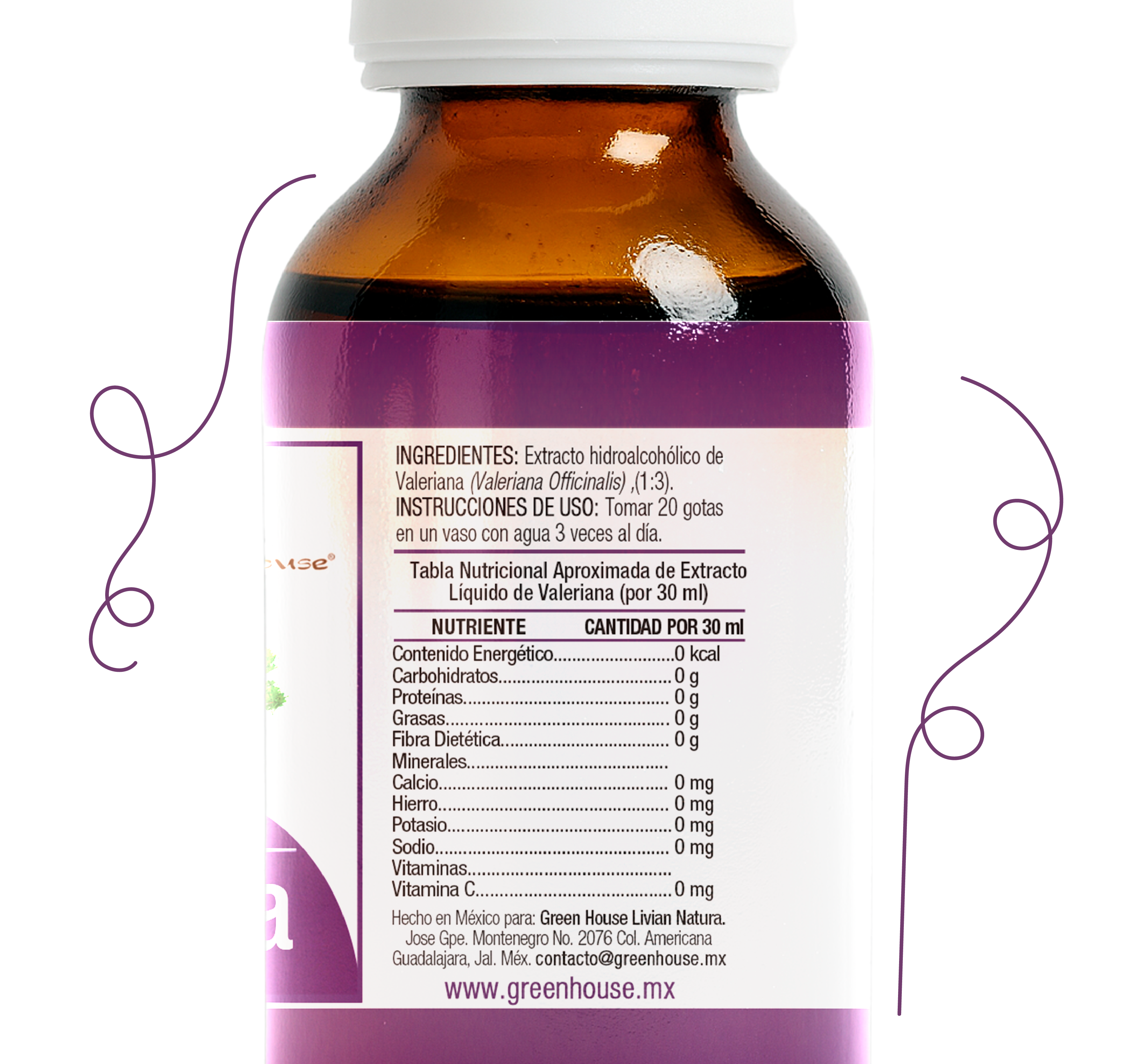 Valeriana 30ml | extracto fluido