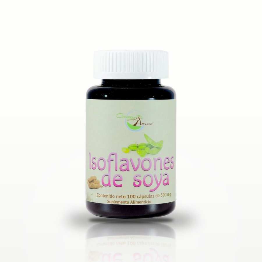 Isoflavonas de Soya Premium 100 Cápsulas | Green House