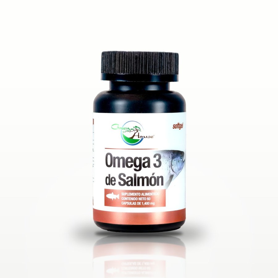 Omega 3 de Salmón (EPA - DHA) | 60 Cápsulas de 1400 mg